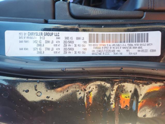 2014 JEEP GRAND CHER - 1C4RJFJT1EC251499