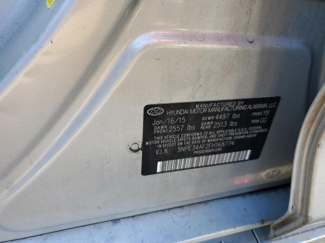 2015 HYUNDAI SONATA SPO - 5NPE34AF2FH168774