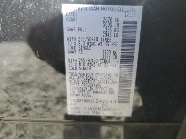 2024 NISSAN PATHFINDER #3282583886