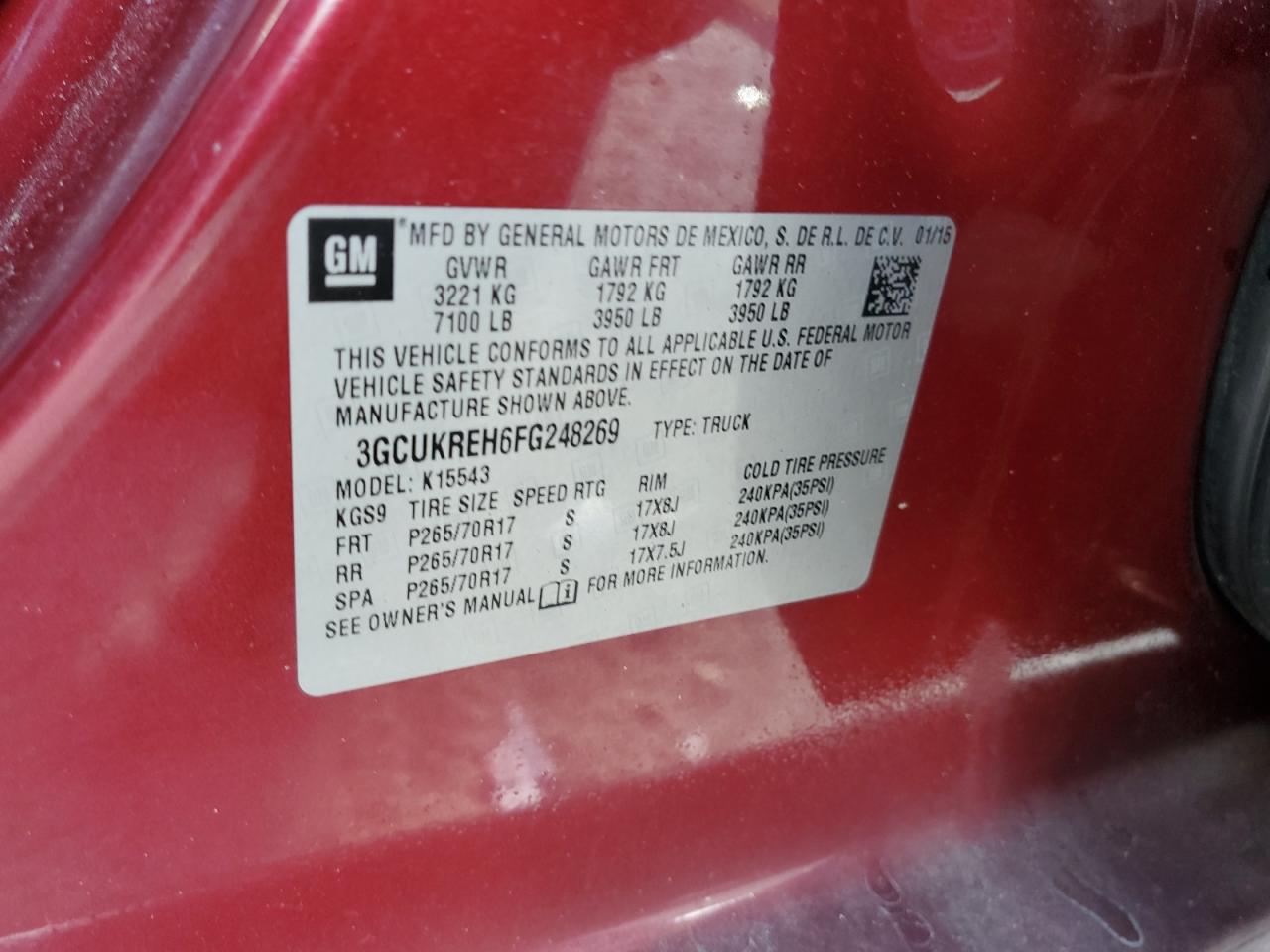 CHEVROLET SILVERADO K1500 LT