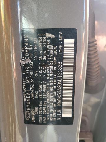 2021 HYUNDAI KONA ULTIM KM8K53AG8MU131338