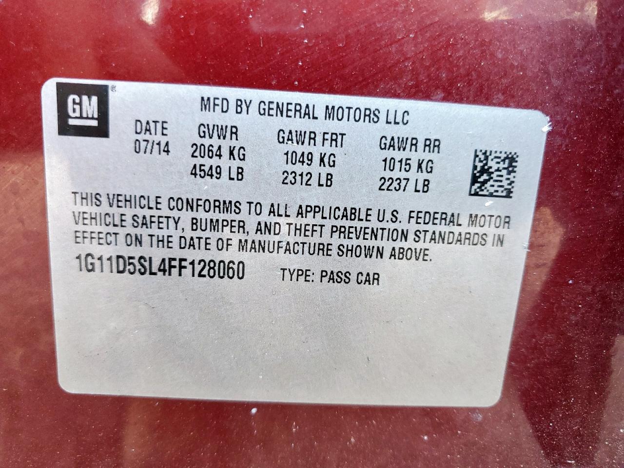 CHEVROLET MALIBU 2LT