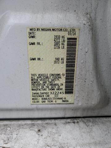 2014 NISSAN ALTIMA 2.5 #3296407656