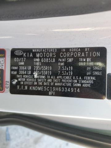 2017 KIA SEDONA SXL #3297871825