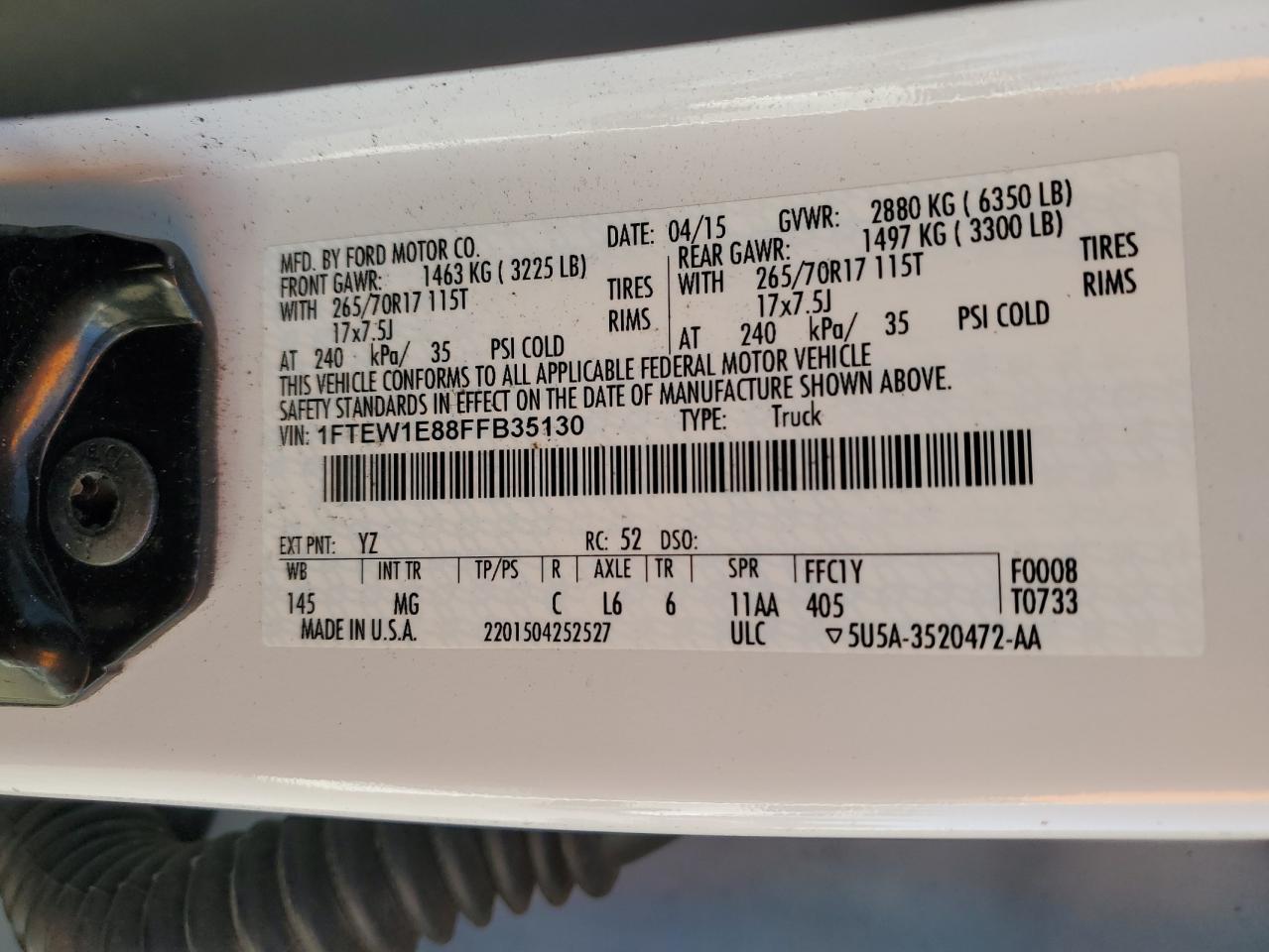 FORD F-150 SUPERCREW