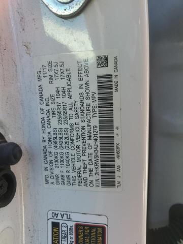 2018 HONDA CR-V LX 2HKRW5H34JH401279