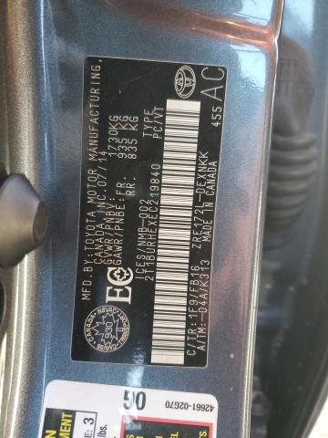 2014 TOYOTA COROLLA L - 2T1BURHEXEC219840