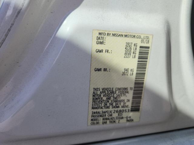 2018 NISSAN ALTIMA 2.5 #3274644807