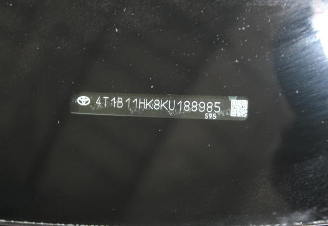 2019 TOYOTA CAMRY L - 4T1B11HK8KU188985