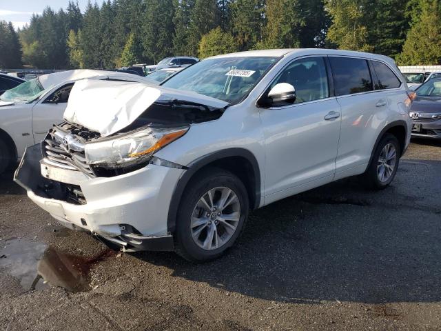 2016 TOYOTA HIGHLANDER LE 5TDZKRFH1GS177554