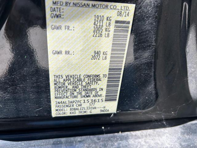 2015 NISSAN ALTIMA 2.5 - 1N4AL3AP2FC153615