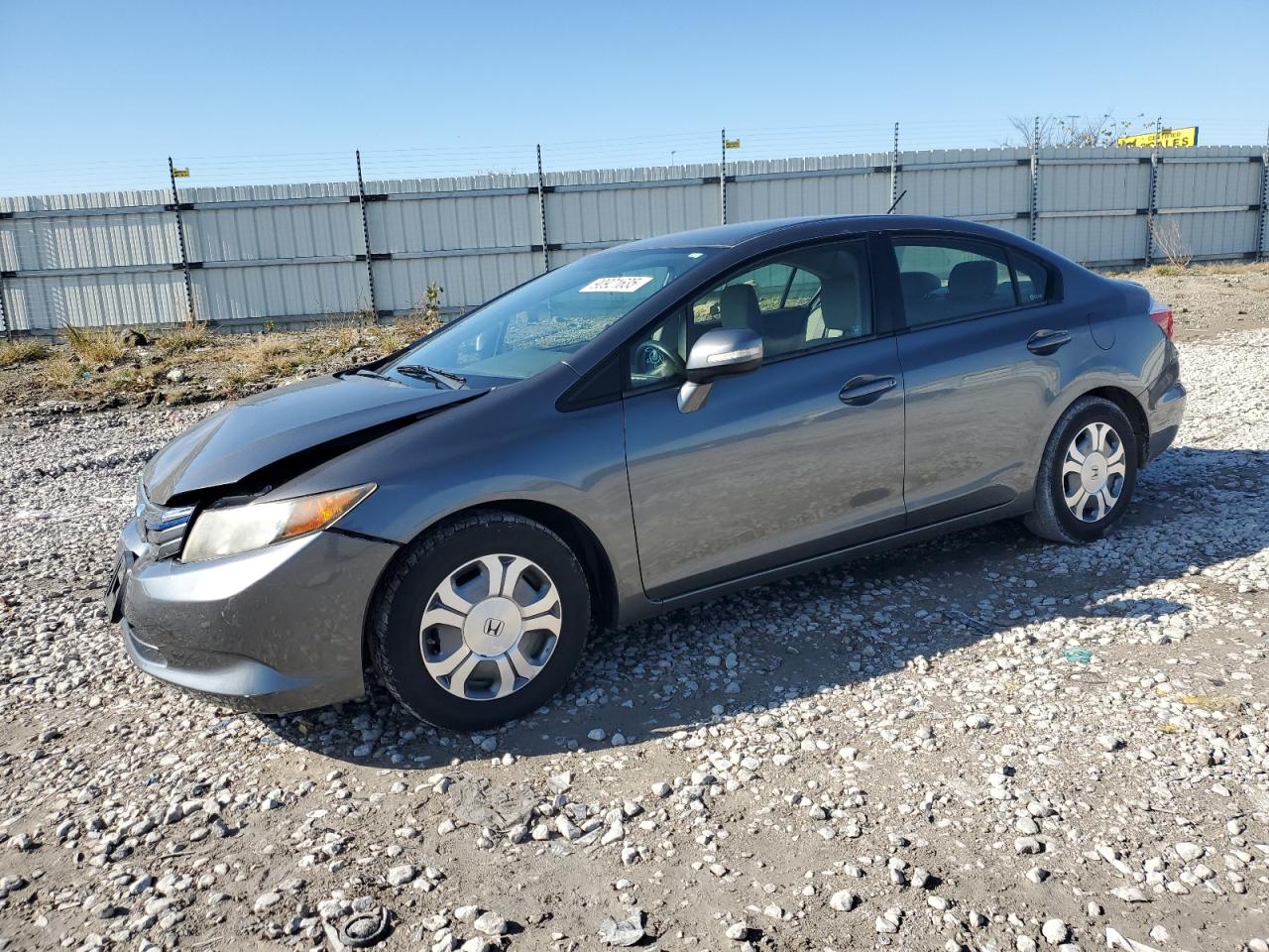 Lot #3290304207 2012 HONDA CIVIC HYBR