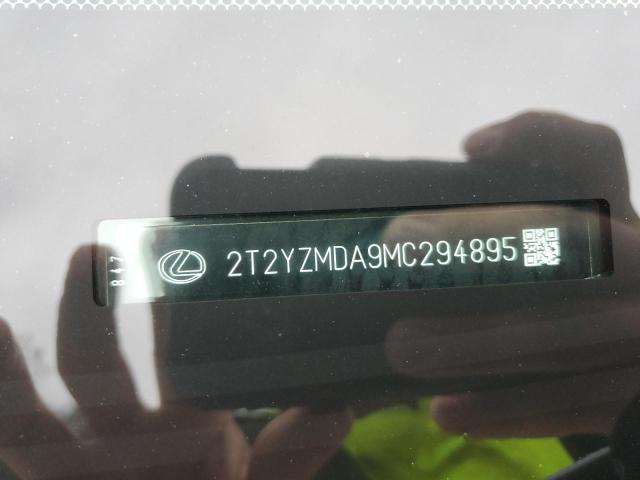 2021 LEXUS RX 350 F S 2T2YZMDA9MC294895