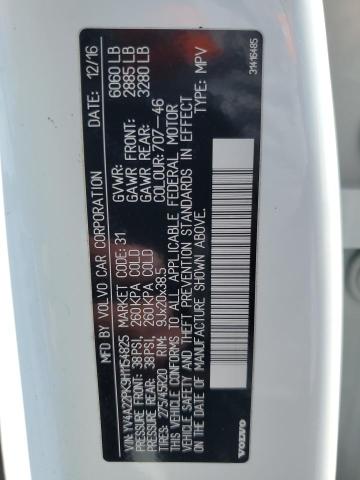 2017 VOLVO XC90 T6 YV4A22PK9H1154825