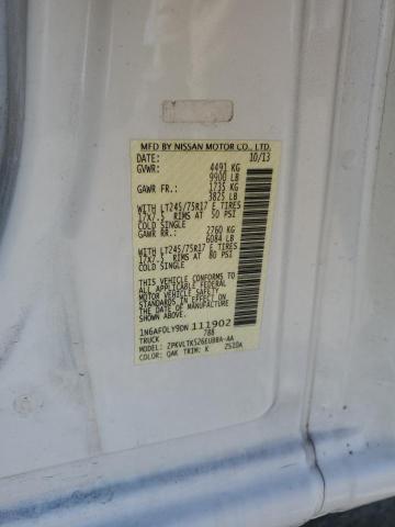 2013 NISSAN NV 2500 #3302789897