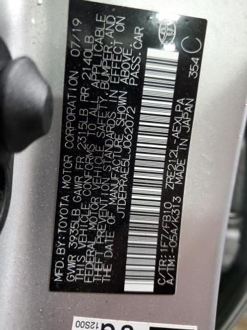 2020 TOYOTA COROLLA LE #3283988860