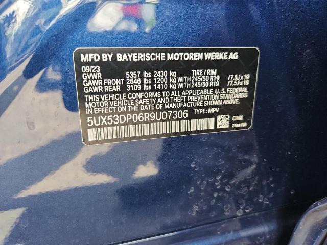 2024 BMW X3 XDRIVE3 5UX53DP06R9U07306