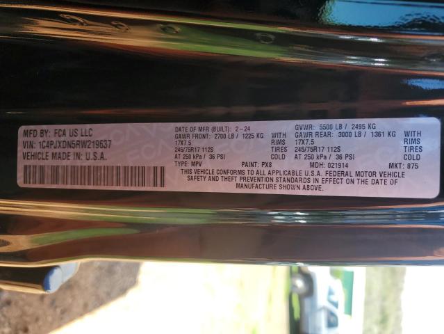 2024 JEEP WRANGLER SPORT 1C4PJXDN5RW219637