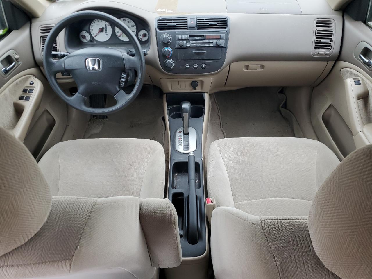 Lot #3302796890 2002 HONDA CIVIC LX