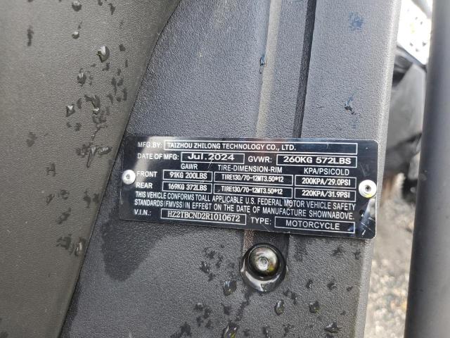 2024 OTHER MOTORCYCLE SCOOTER - HZ2TBCND2R1010672