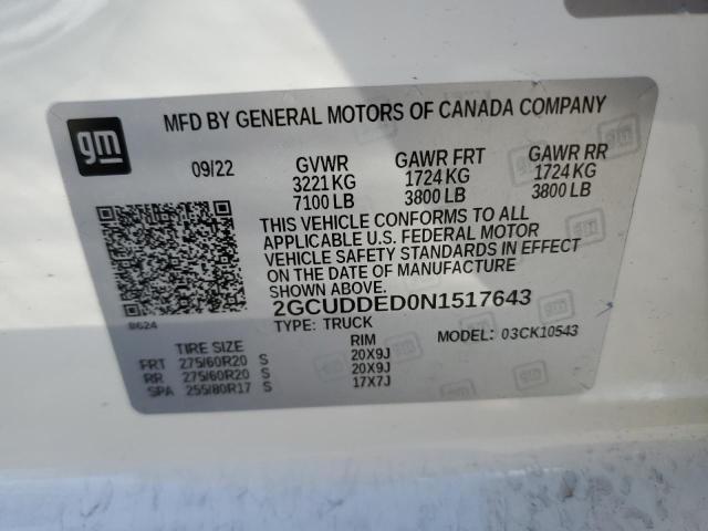 2022 CHEVROLET SILVERADO #3303975686