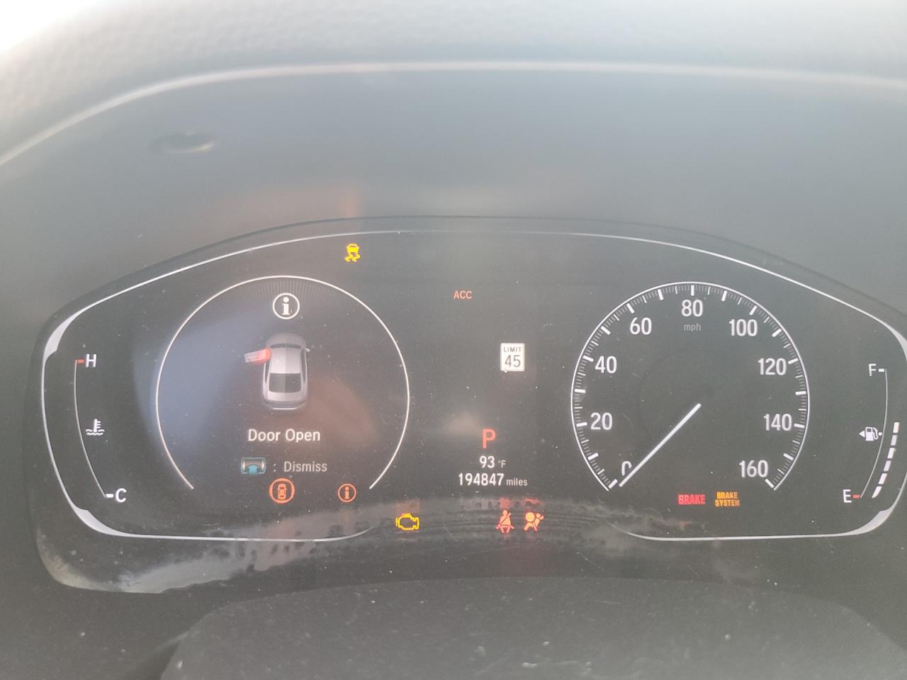 Lot #3316066274 2019 HONDA ACCORD LX