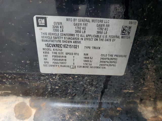 2014 CHEVROLET SILVERADO #3286744316