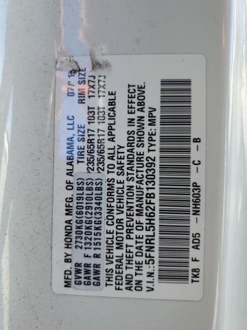 2015 HONDA ODYSSEY EX #3297142503