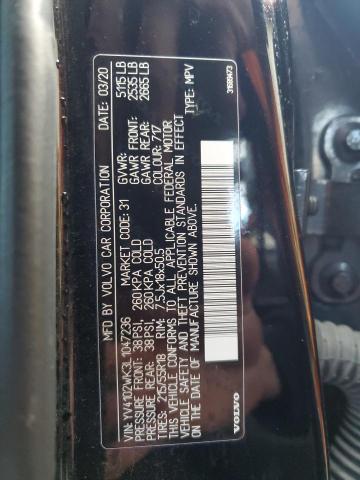 2020 VOLVO V60 CROSS - YV4102WK3L1047236