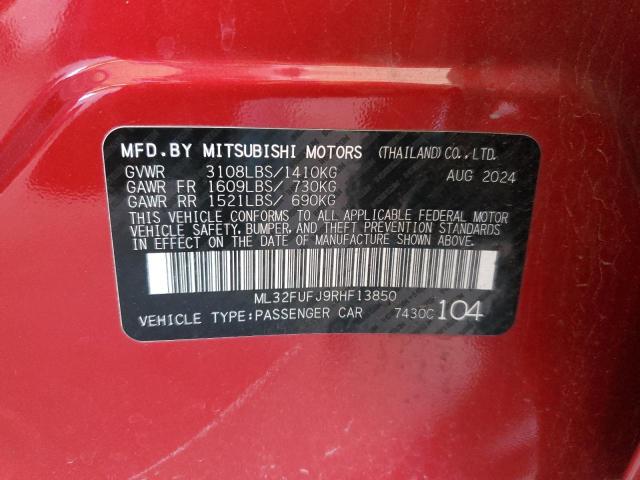 2024 MITSUBISHI MIRAGE G4 - ML32FUFJ9RHF13850