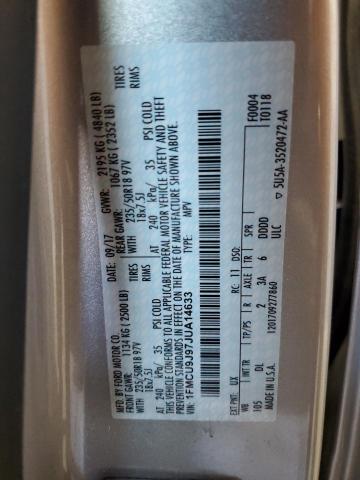 2018 FORD ESCAPE TIT #3268326048