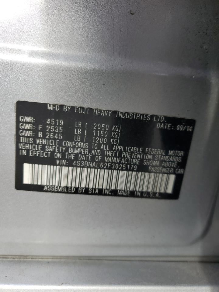 SUBARU LEGACY 2.5I LIMITED