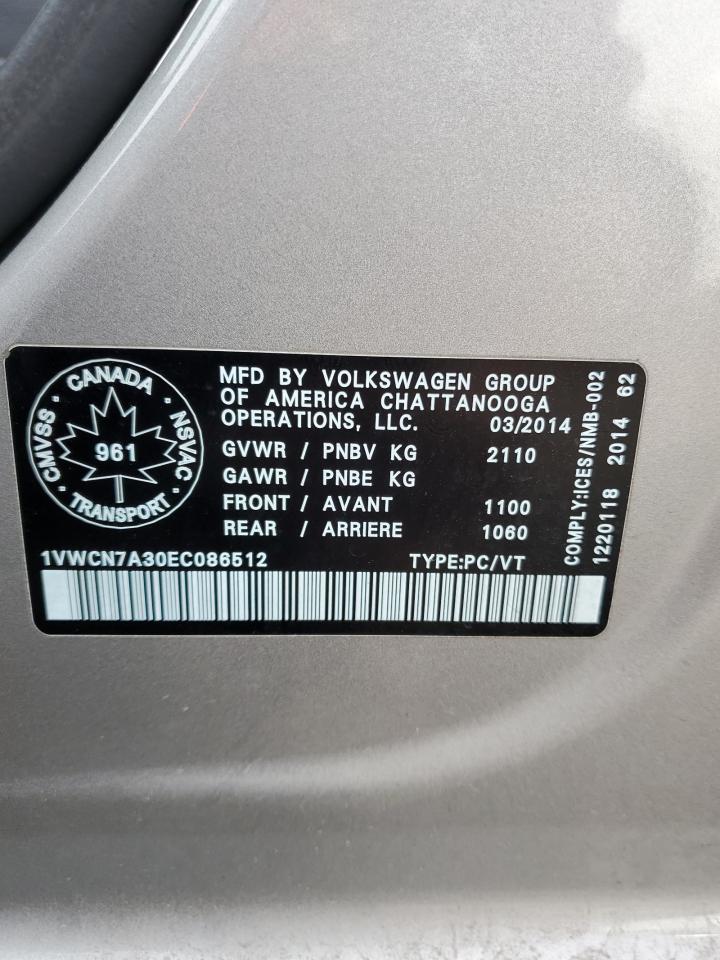 VOLKSWAGEN PASSAT SEL