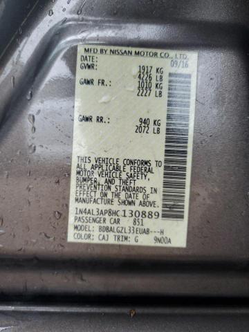 2017 NISSAN ALTIMA 2.5 #3290372769