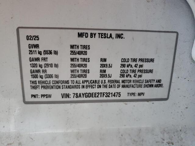 2026 TESLA MODEL Y #3302963601