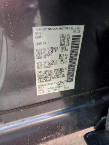 2019 NISSAN TITAN SV 1N6AA1E52KN527827