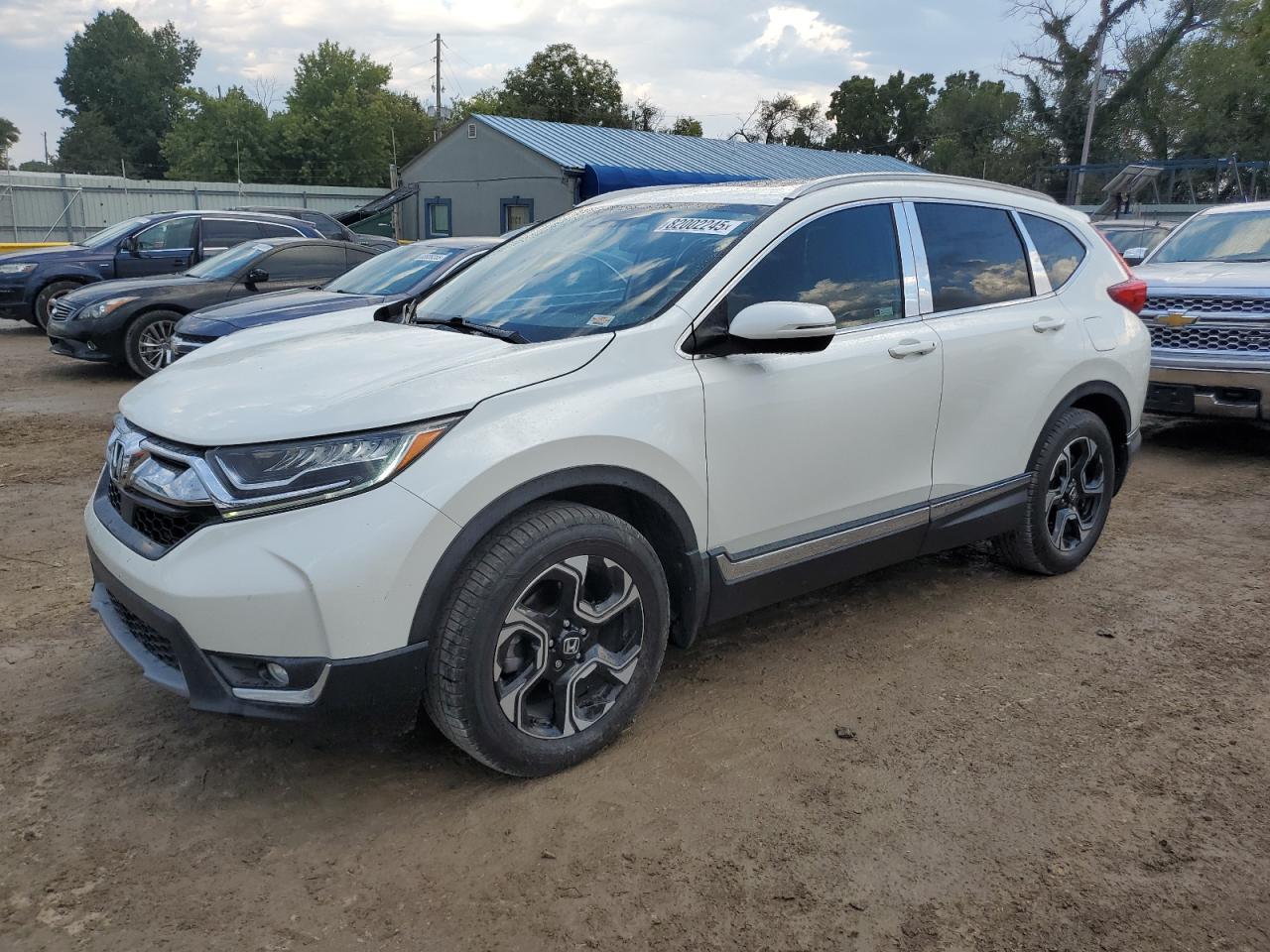 Lot #3264589941 2018 HONDA CR-V TOURI