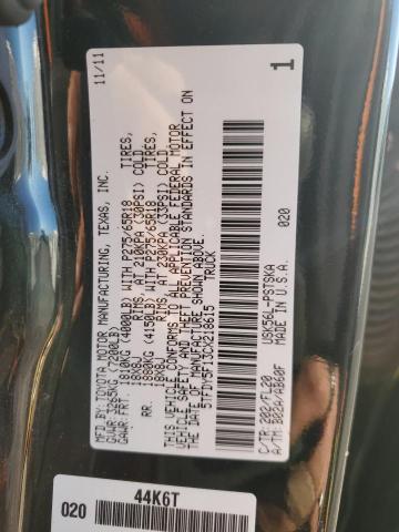 2012 TOYOTA TUNDRA CRE - 5TFDY5F13CX218615