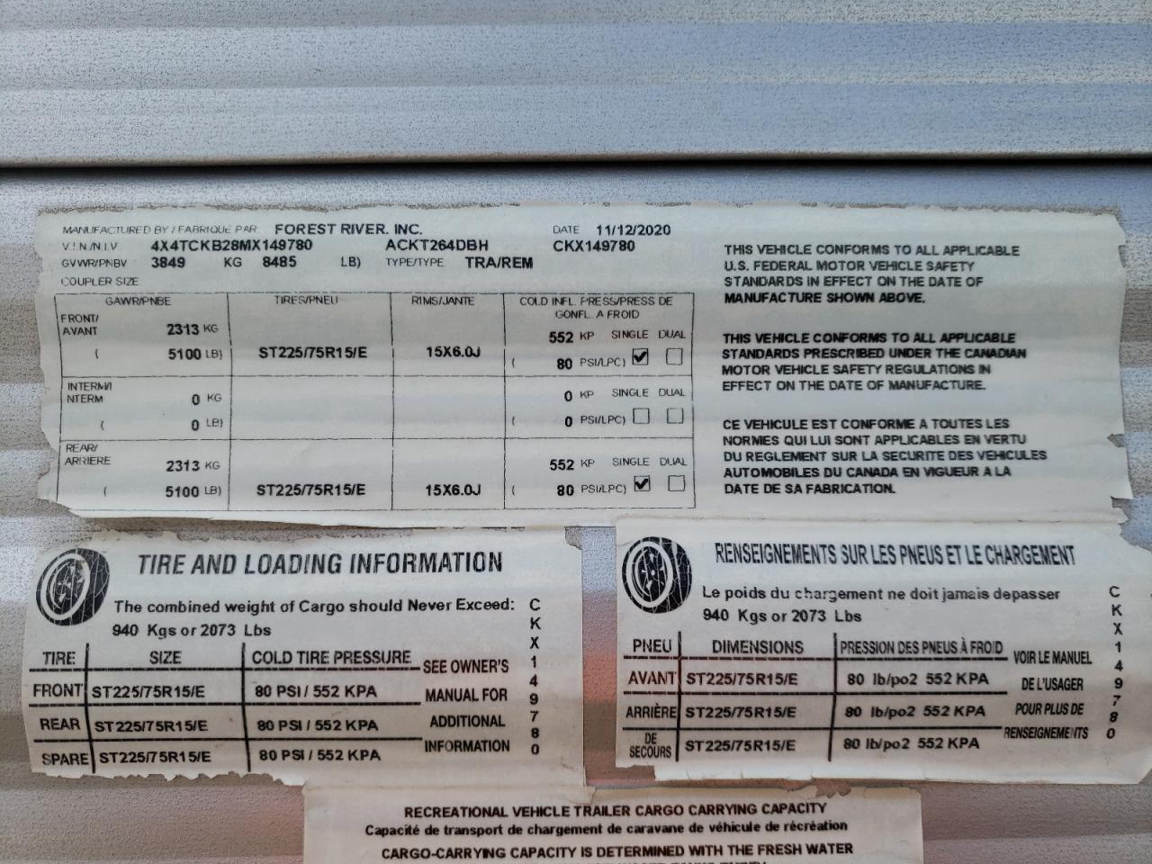 Lot #3277207926 2021 WILDWOOD CHEROKEE