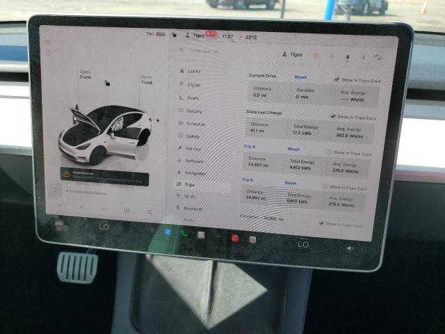 2022 TESLA MODEL Y 7SAYGDEF1NF392212