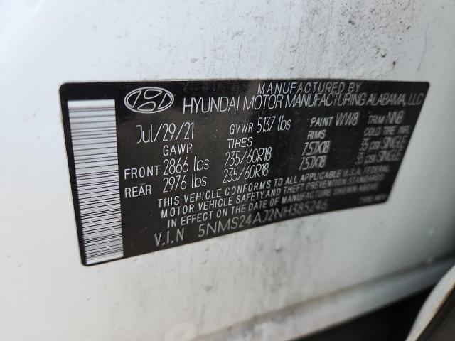 2022 HYUNDAI SANTA FE S #3297147589