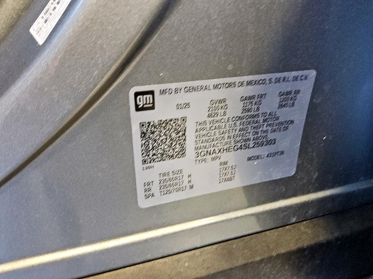 CHEVROLET EQUINOX LT