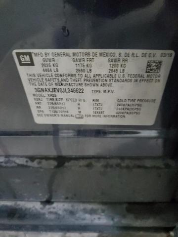 2018 CHEVROLET EQUINOX LT #3302859926