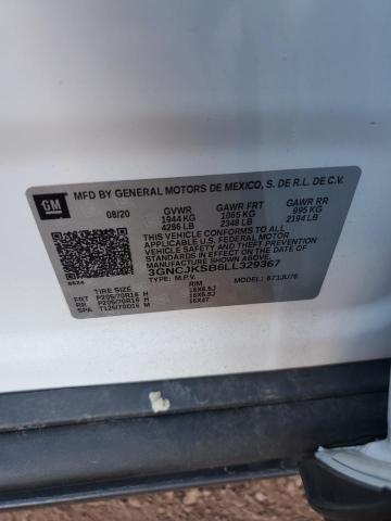 2020 CHEVROLET TRAX LS 3GNCJKSB6LL329367