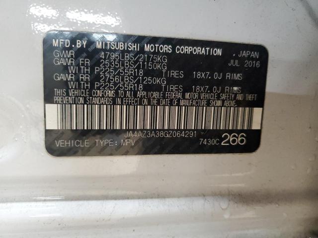 2016 MITSUBISHI OUTLANDER - JA4AZ3A38GZ064291