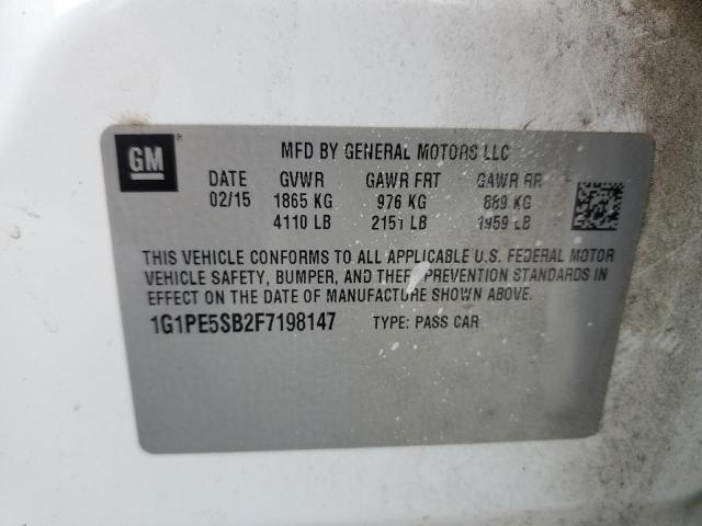 2015 CHEVROLET CRUZE LT #3296432655