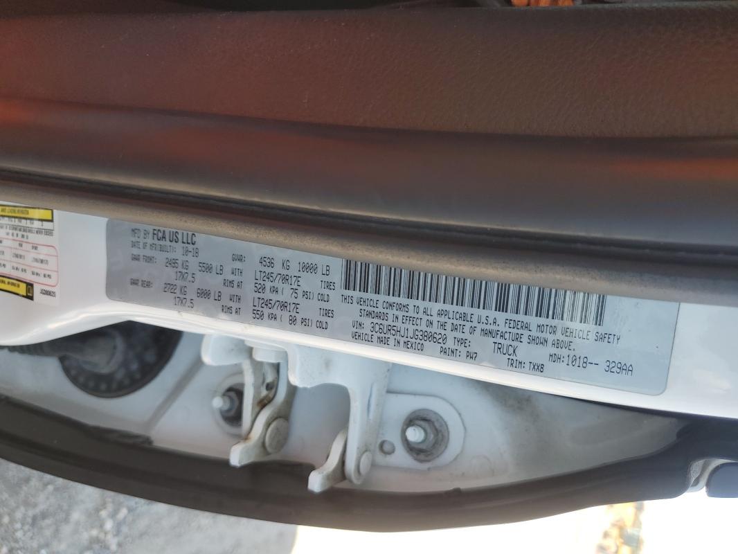 2018 RAM 2500 ST - 3C6UR5HJ1JG380620