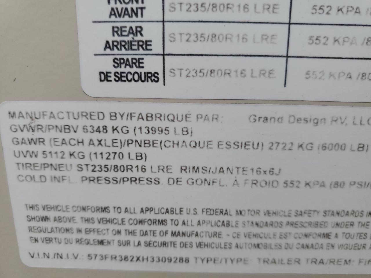 Lot #3284026861 2017 GRAND DESI REFLECTION