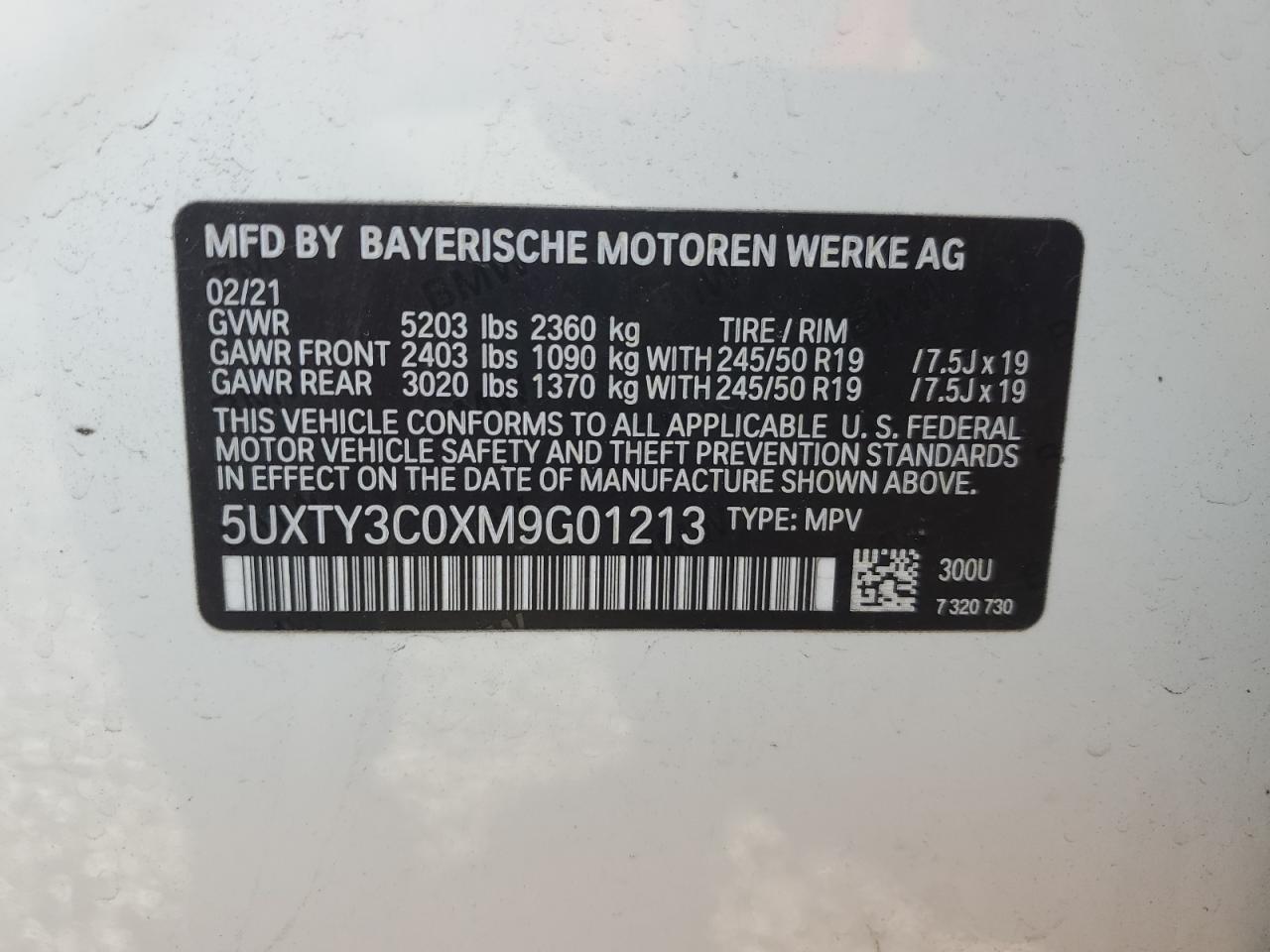 BMW X3 SDRIVE30I