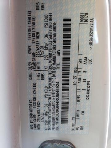 2024 FORD ESCAPE ACT #3301846390